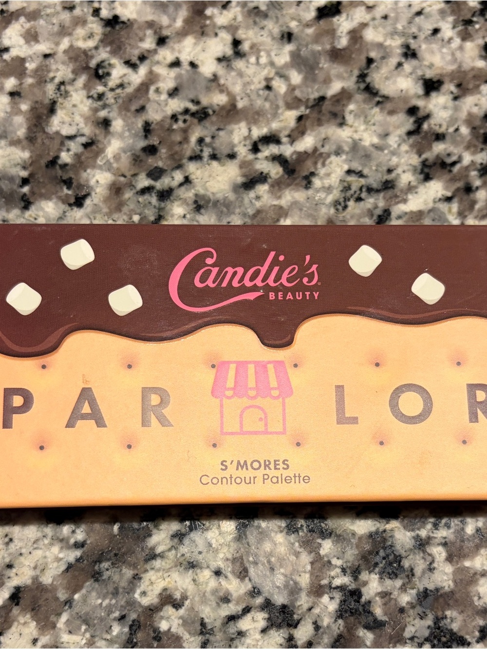 Candie's S'mores Contour Palette - Brown, Cream, Pink Accents